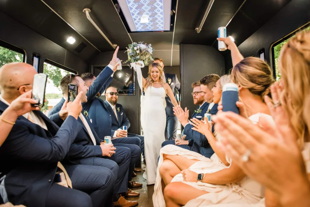 Party Bus wedding
